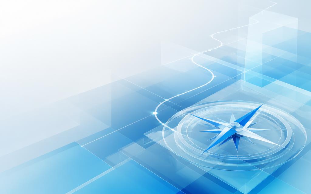 Compass on a strategic path over geometric planes